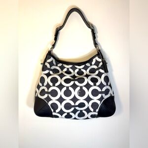 Y2K Coach Op Art Peyton 14512 Hobo Bag